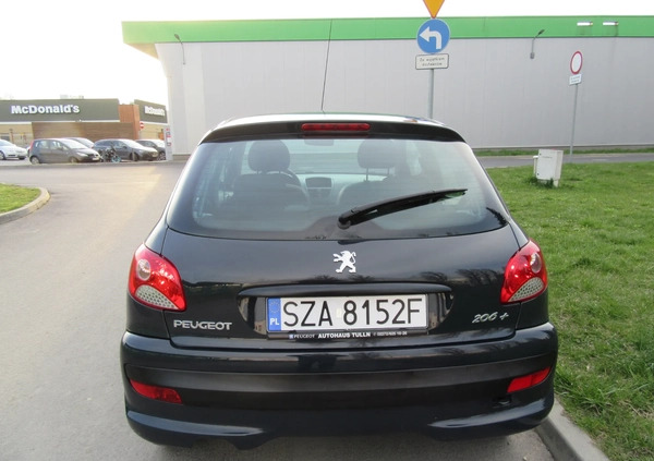 Peugeot 206 plus cena 12800 przebieg: 171500, rok produkcji 2010 z Baborów małe 191